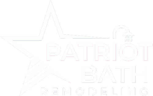 Patriot Bath Remodeling Logo White